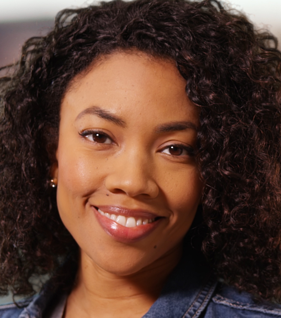 Portrait of Happy African American Woman