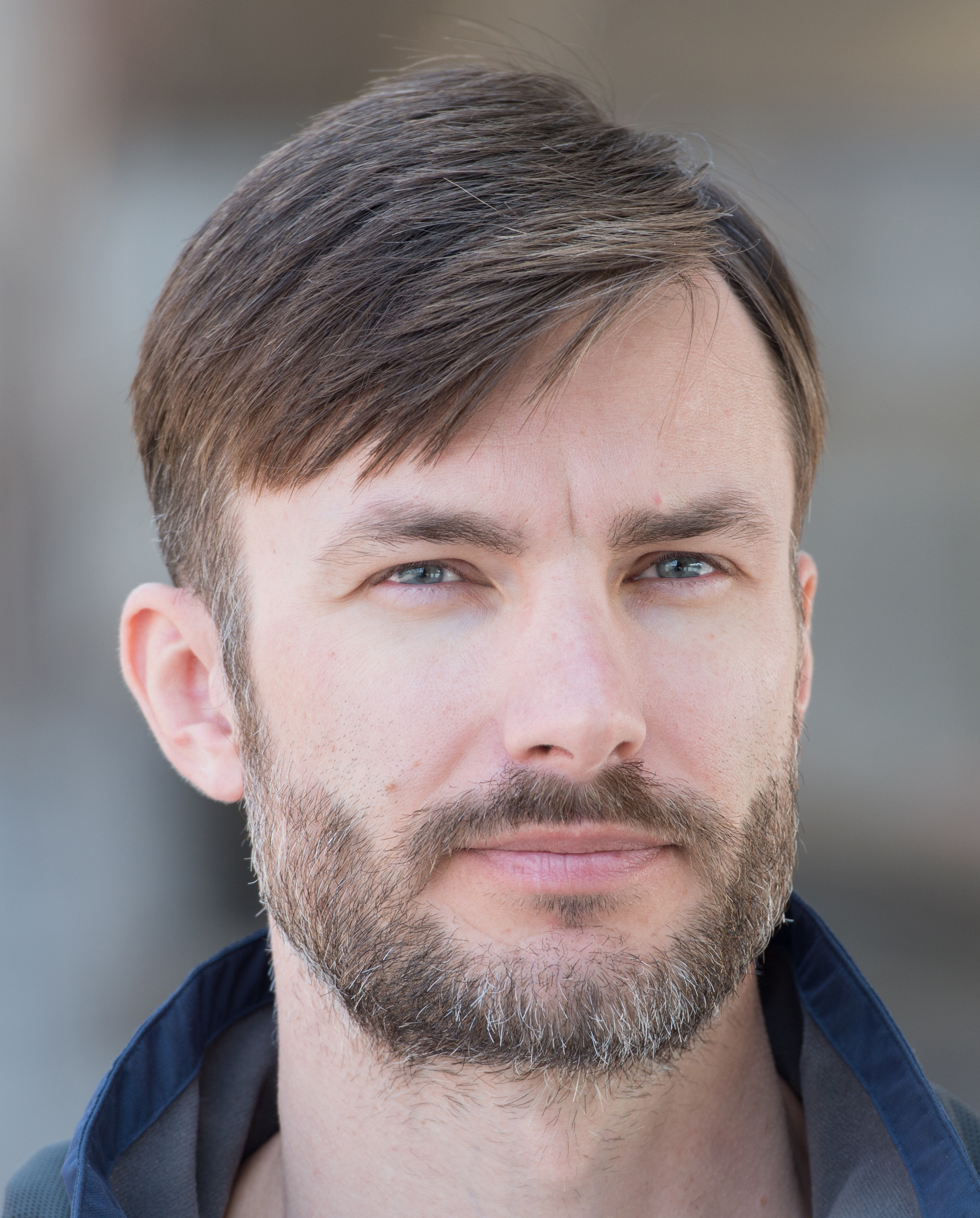 Portrait of White Bearded Man